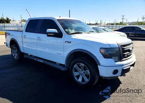 2013 Ford F150 Supercrew из США, поврежденный, VIN 1FTFW1ET4DKG31832